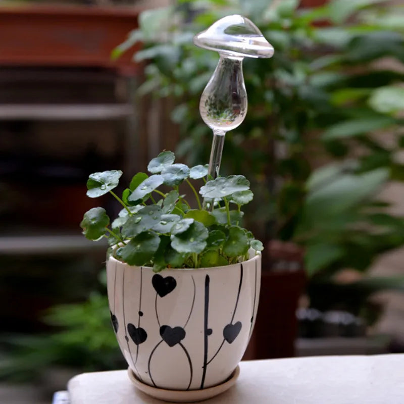 Glass Watering Mushroom