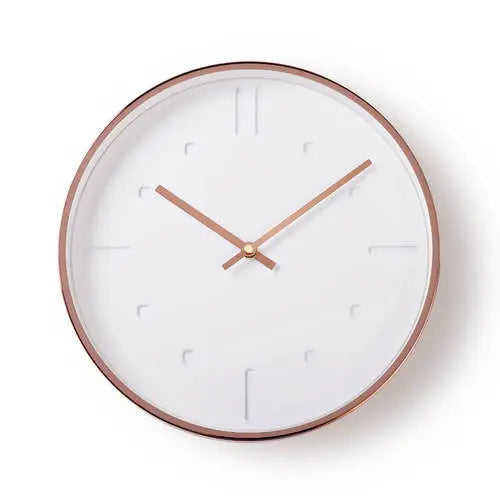 Midnight Rose Gold Wall Clock