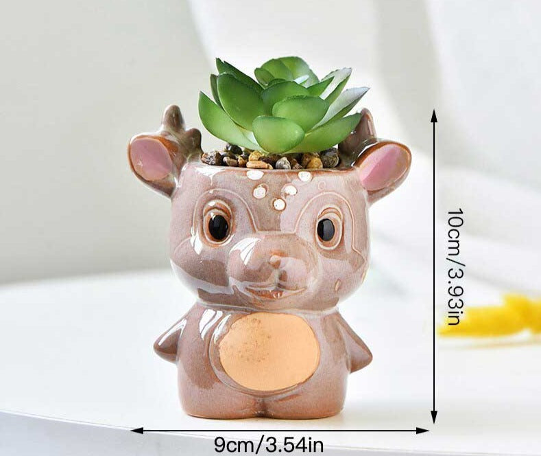 Mini Deer Planter Pot for Air Plants