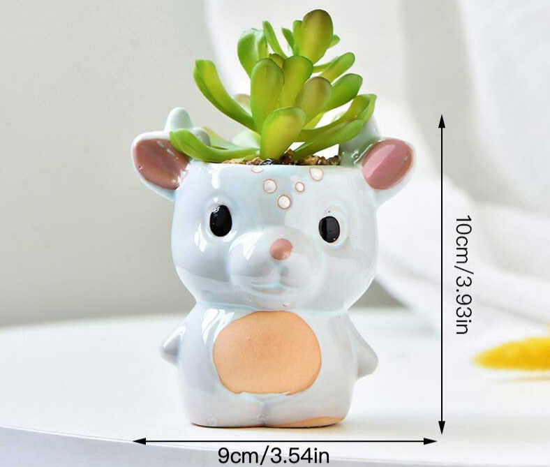 Mini Deer Planter Pot for Air Plants