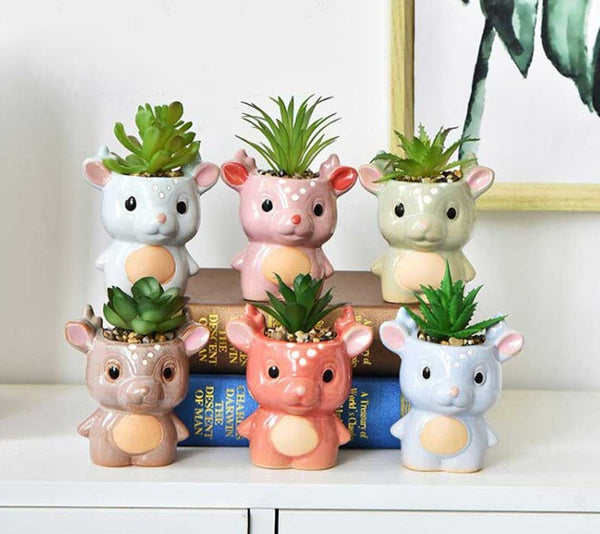 Mini Deer Planter Pot for Air Plants