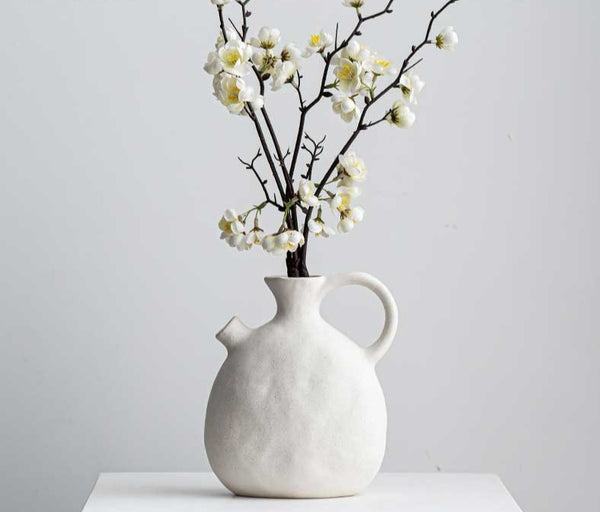 Minimalist Ceramic Boho Flower Vases