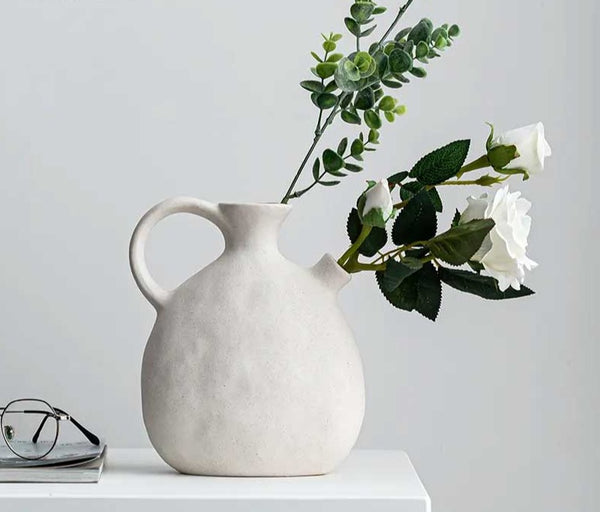 Minimalist Ceramic Boho Flower Vases