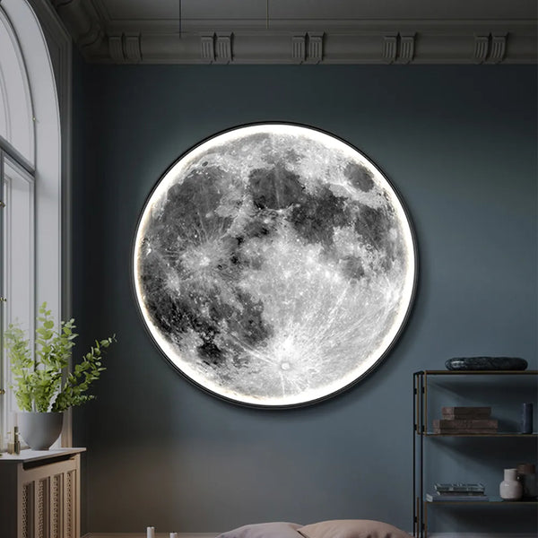 LunaLux - LED moon wall light