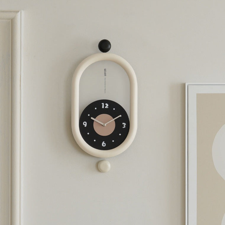 3D Long Pendulum Clock for Living Room