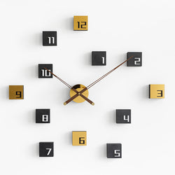 Nordic 3D Silent Wall Clock – Eco-Friendly, Modern Design for Living Rooms