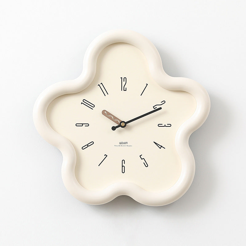 3D Floral Pendulum Clock – Silent Movement, Eco-Friendly, Perfect for Bedroom Decor