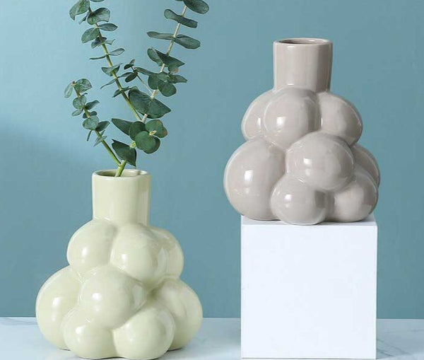 Pastel Ceramic Mini Grape Vase