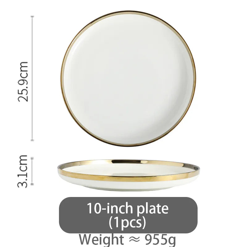 Elegant Ceramic Plates Set