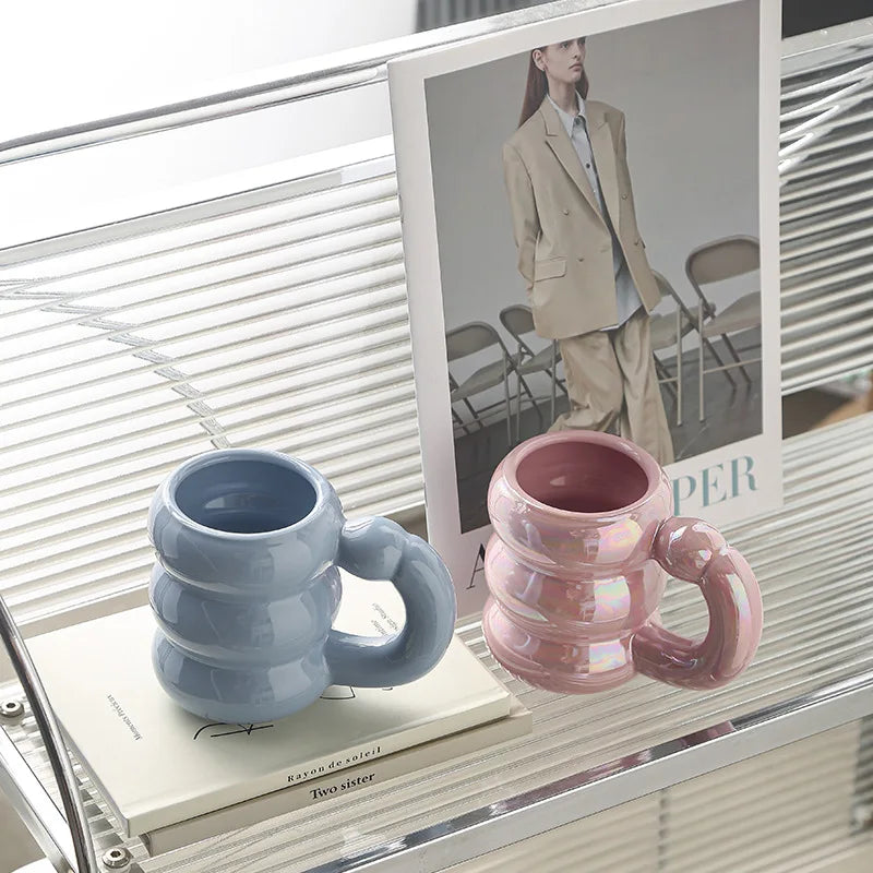 Korean Style Aesthetic Cute Mug Cerami