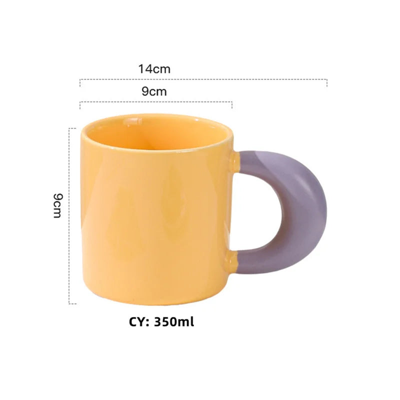 Korean Style Aesthetic Cute Mug Cerami