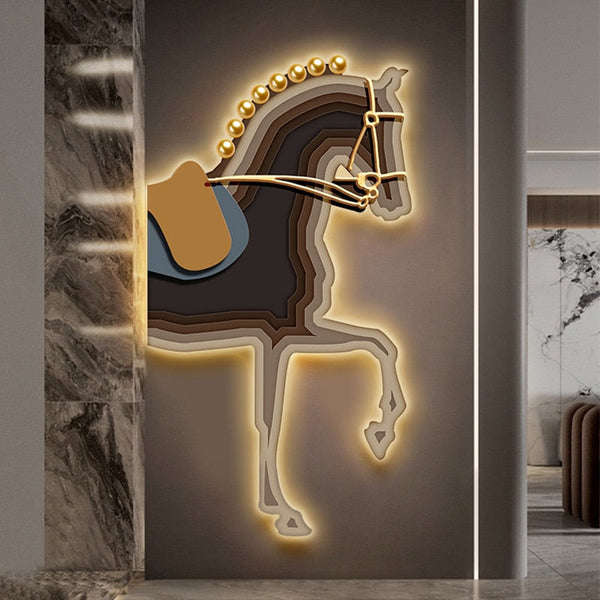 Horse LED Wall Lamp