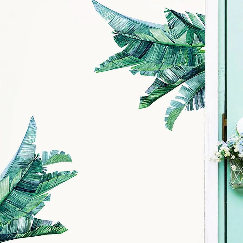 Tropical Wall Decals: Vibrant Removable Mural Decor