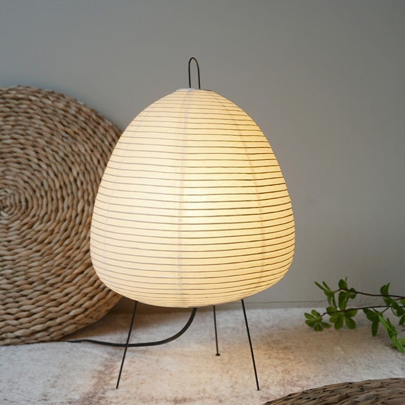 Japanese Large Floor Paper Lamp