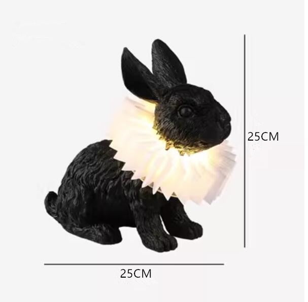 Creative Resin Rabbit Table Lamp