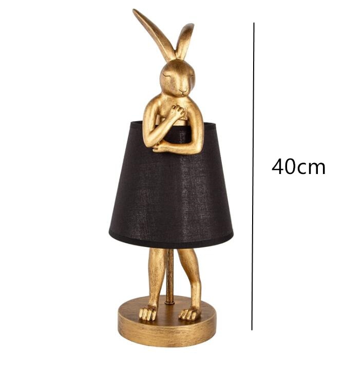 Creative Resin Rabbit Table Lamp