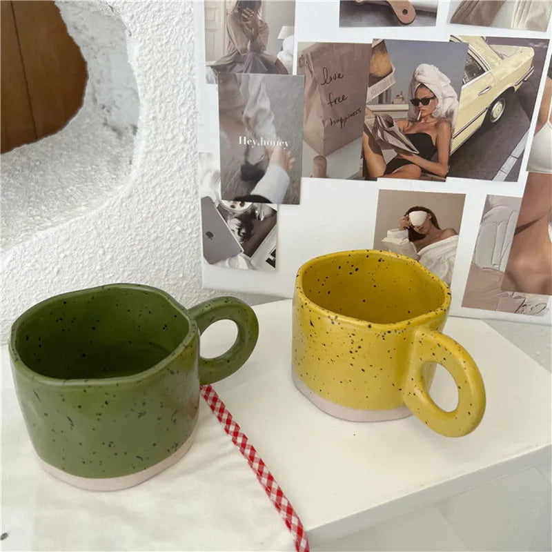 Korean Style Aesthetic Cute Mug Cerami