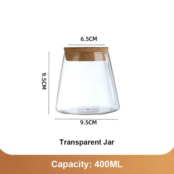 Nordic Simple Transparent Glass Vases