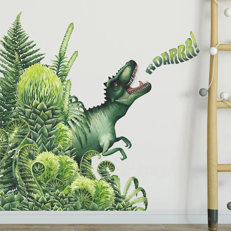 Tropical Wall Decals: Vibrant Removable Mural Decor