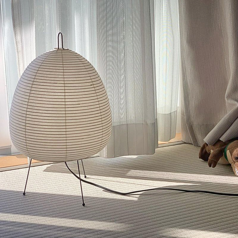 Japanese Large Floor Paper Lamp