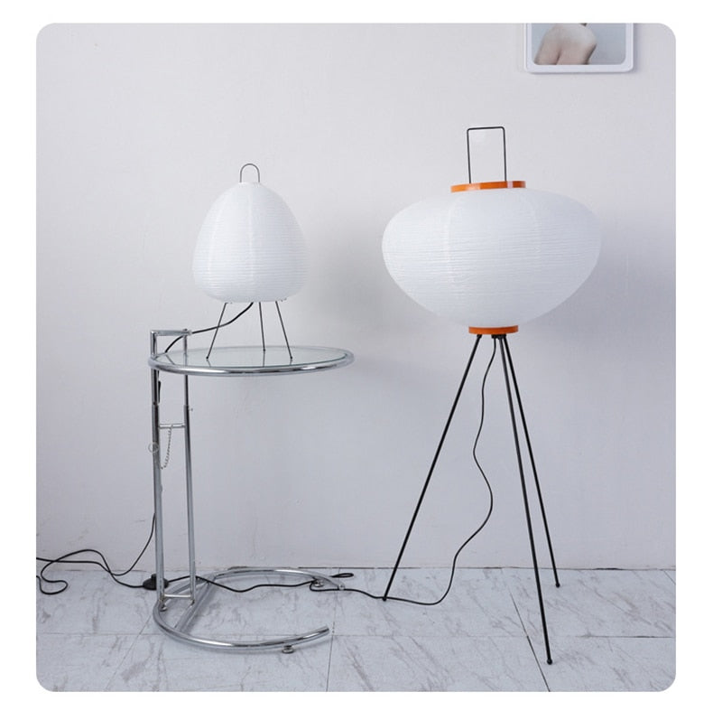 Japanese Large Floor Paper Lamp