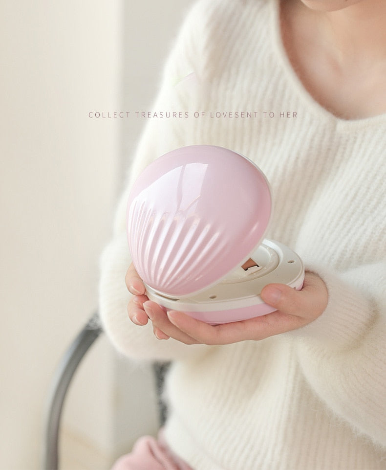 Rainbow Shell Table Lamp