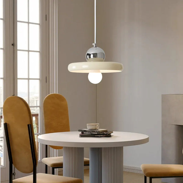 Nordic Minimalist Flying Saucer Pendant Light