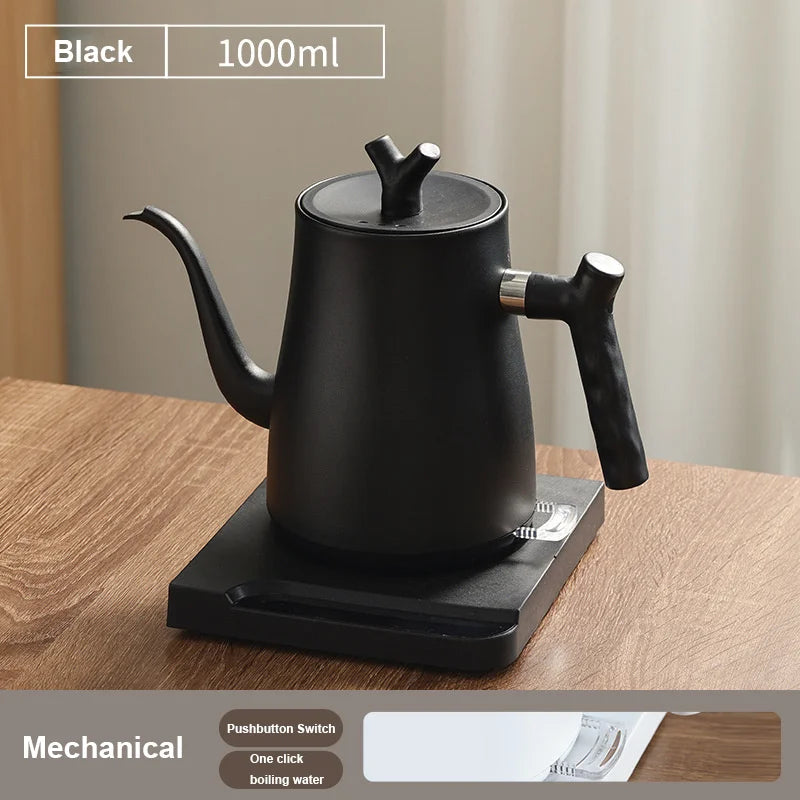 Minimalist Gooseneck Electric Kettle 1L