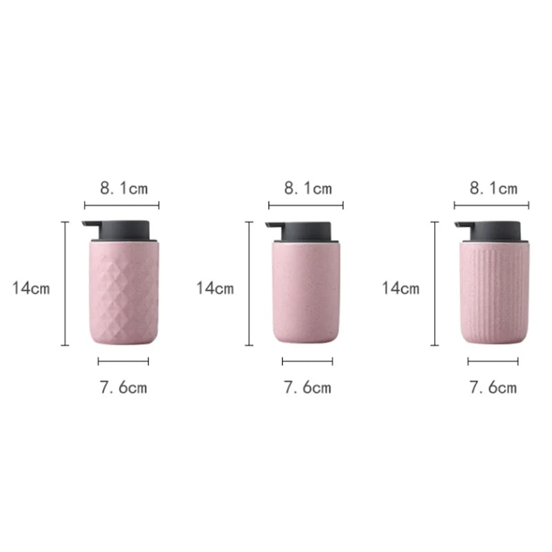 Modern Ceramic Lotion Bottle - Premium Bathroom Accessory