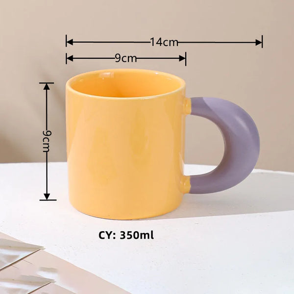 Korean Style Aesthetic Cute Mug Cerami