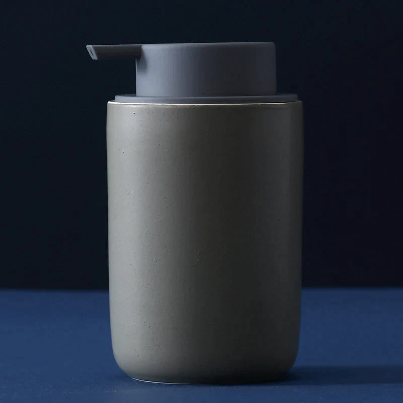 Modern Ceramic Lotion Bottle - Premium Bathroom Accessory