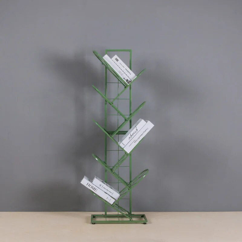 Iron Grid Memphis Arch Bookshelf