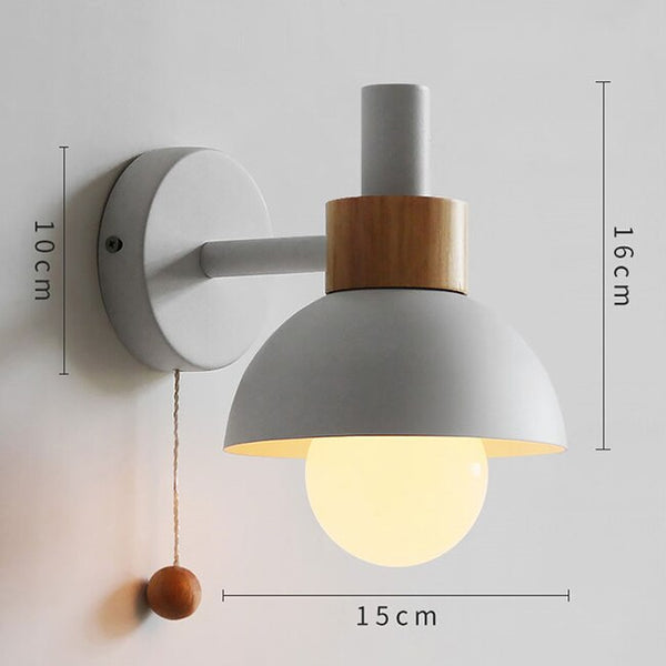 Nordic Macaroon Wall Mount Reading Lamp