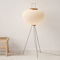 Japanese Large Floor Paper Lamp