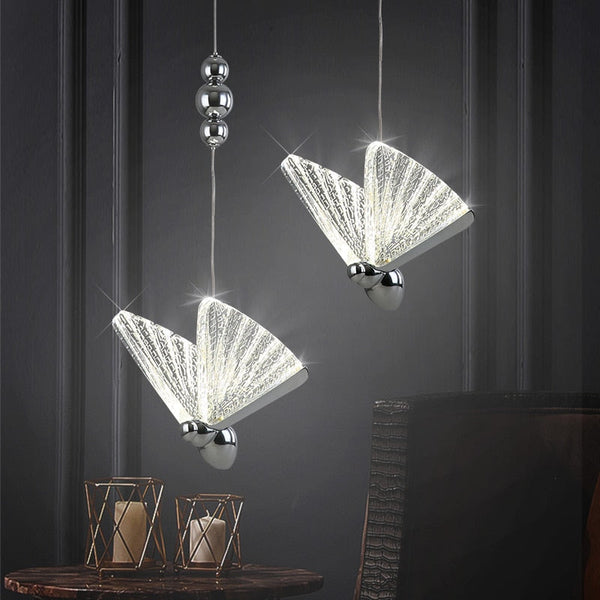 Industrial Modern Ceiling Butterfly Pendant Light