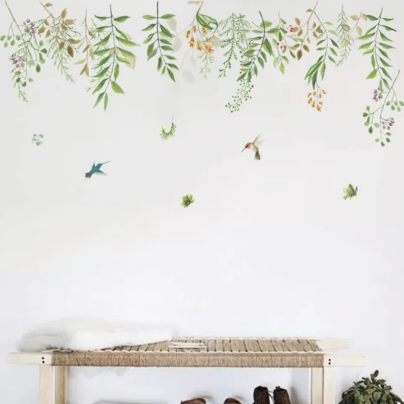 Tropical Wall Decals: Vibrant Removable Mural Decor