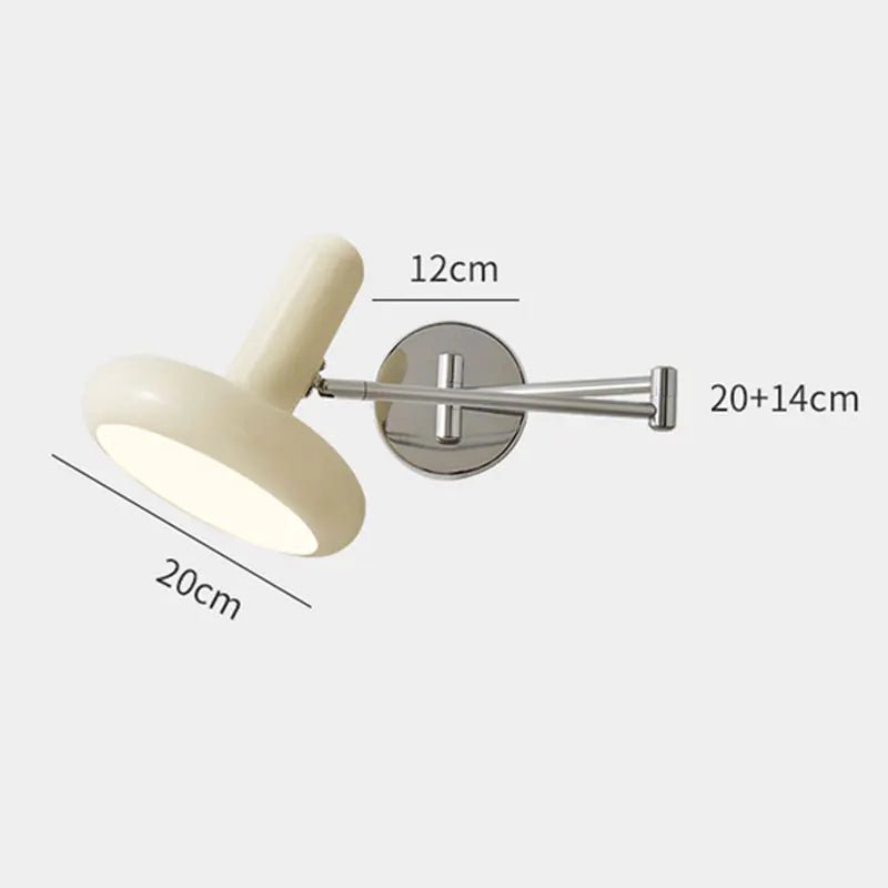 Bedside Wall Lamp Cream style Nordic