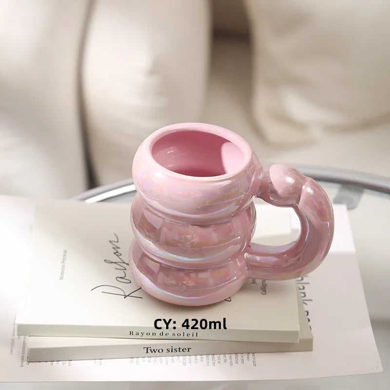 Korean Style Aesthetic Cute Mug Cerami