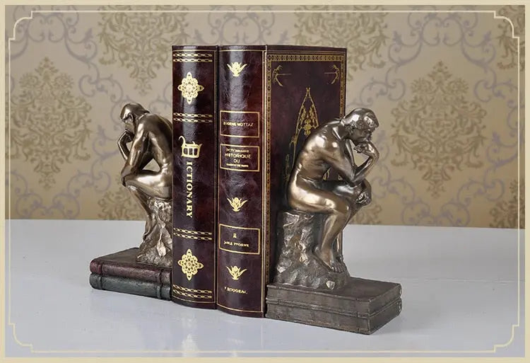 Thinking Man Bookend