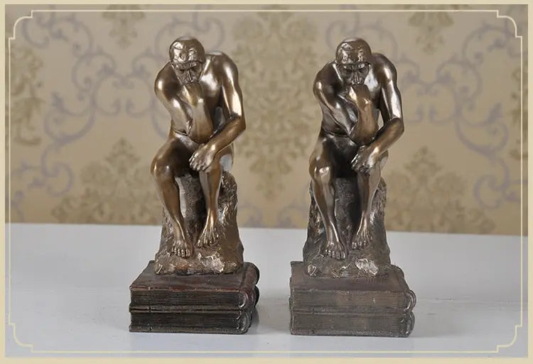 Thinking Man Bookend