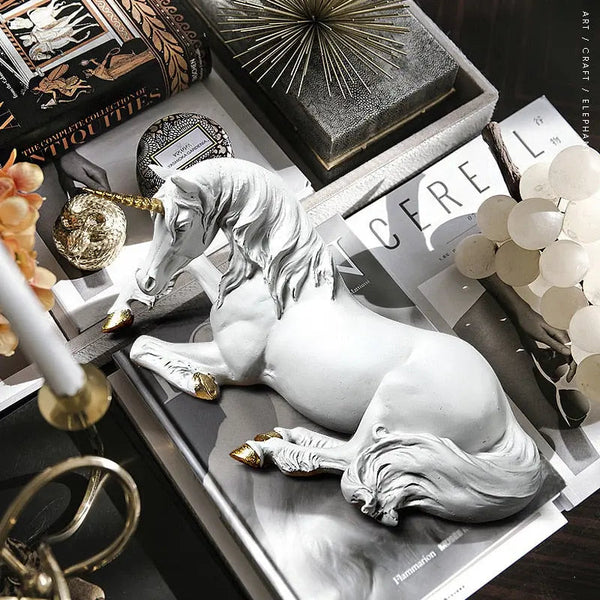 Unicorn Decorative Sculpture