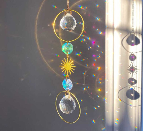 Window Hanging Prism Crystal Rainbow Sun Catcher