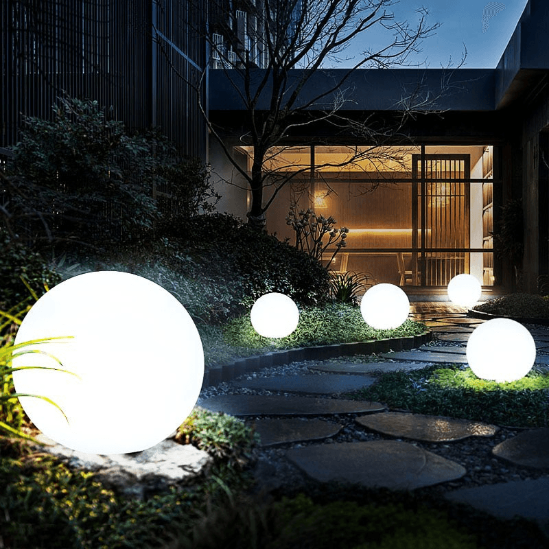 Miravique Globe Outdoor/Indoor Rechargeable Lamp