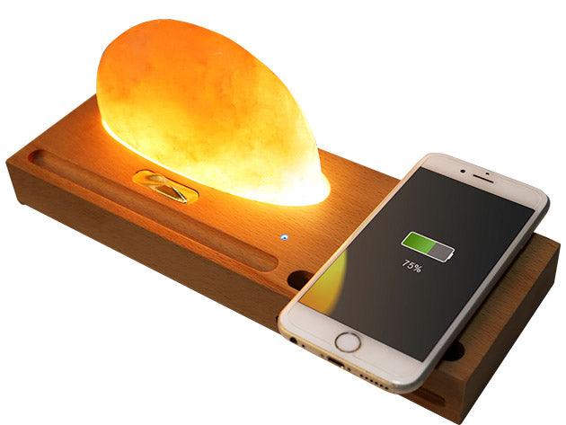 Miravique Rock Lamp - Wireless Charger