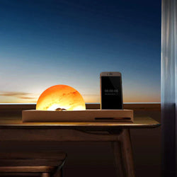 Miravique Rock Lamp - Wireless Charger