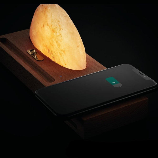 Miravique Rock Lamp - Wireless Charger