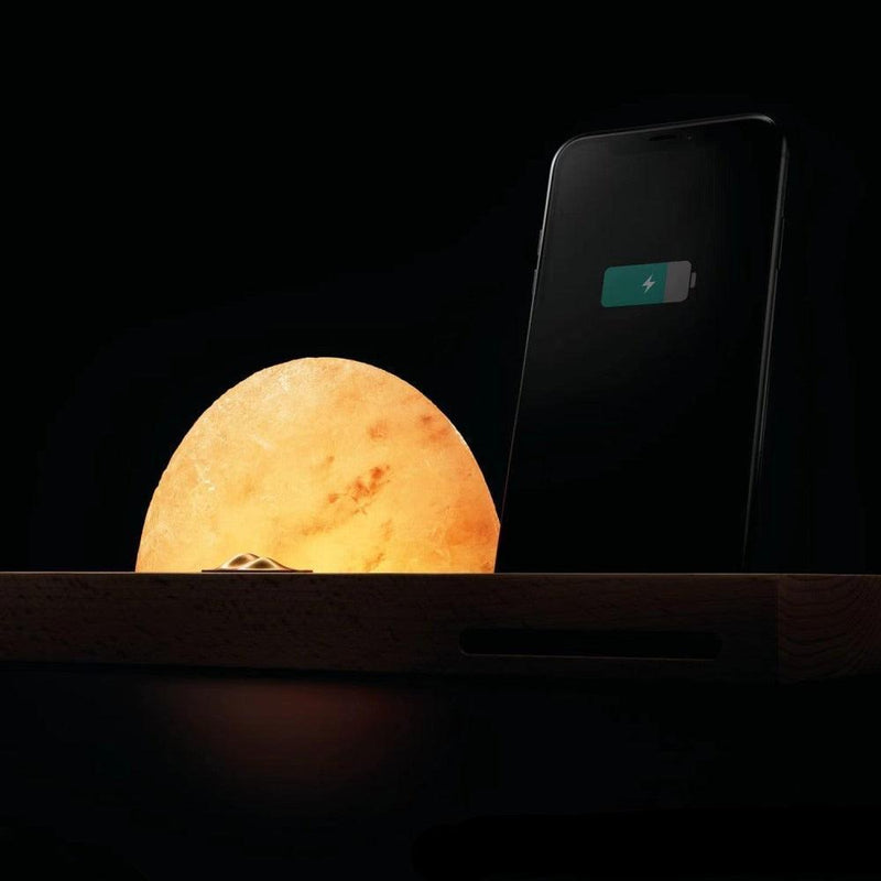 Miravique Rock Lamp - Wireless Charger