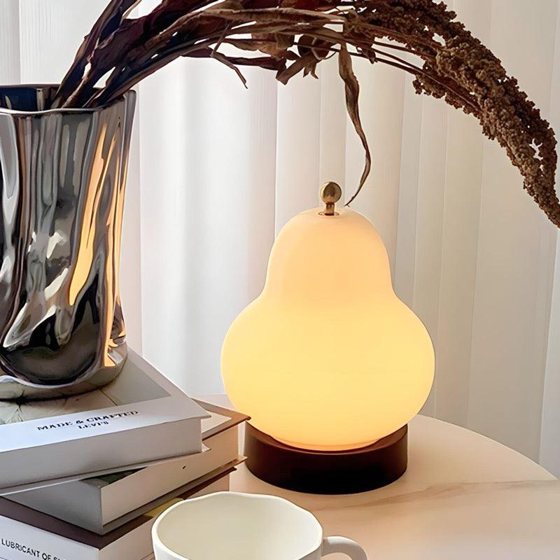 Miravique Pear Rechargeable Table Lamp