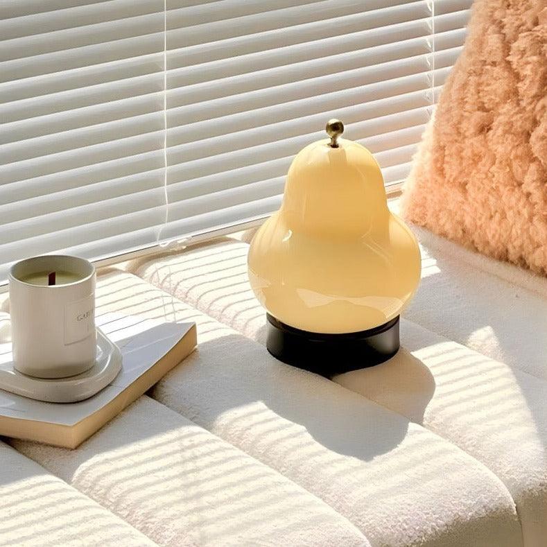 Miravique Pear Rechargeable Table Lamp