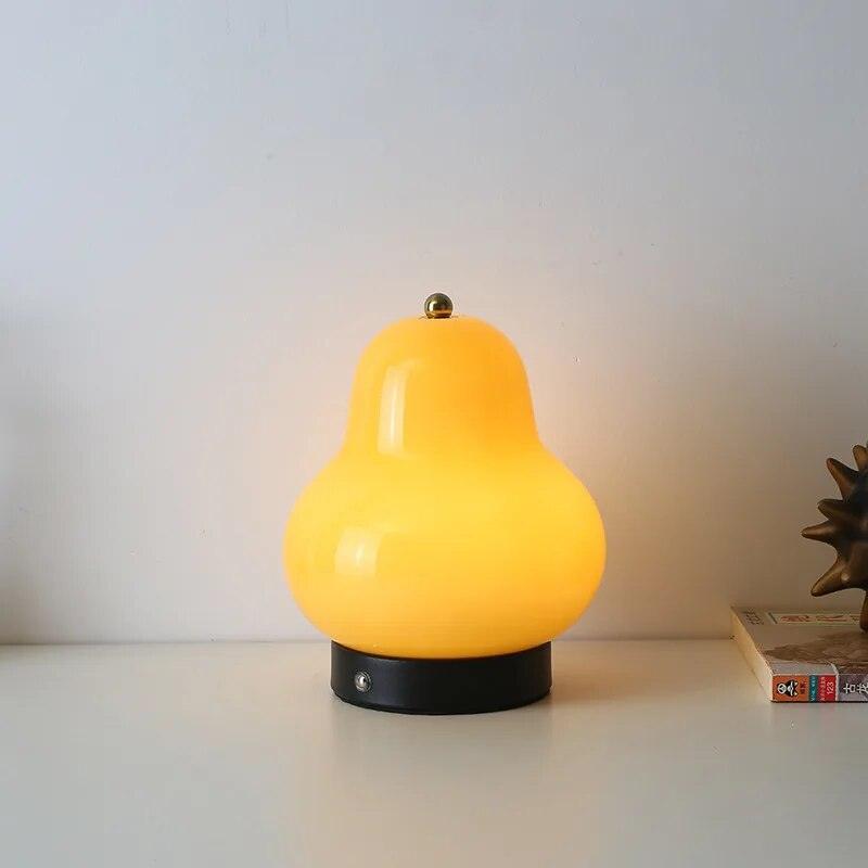 Miravique Pear Rechargeable Table Lamp